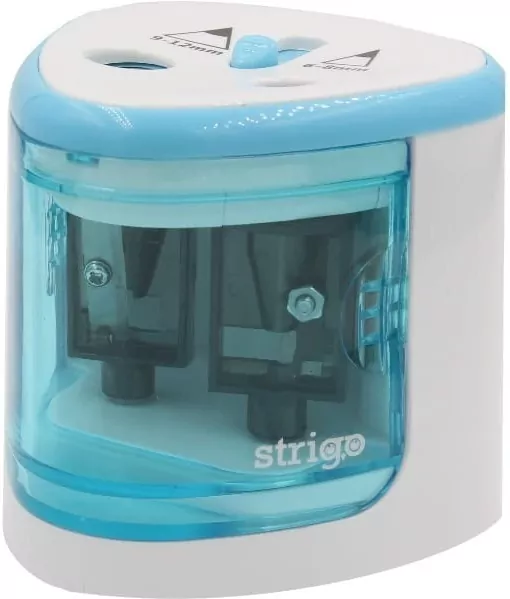 Temperówka elektryczna na dwa otwory, niebieska - tantis.pl