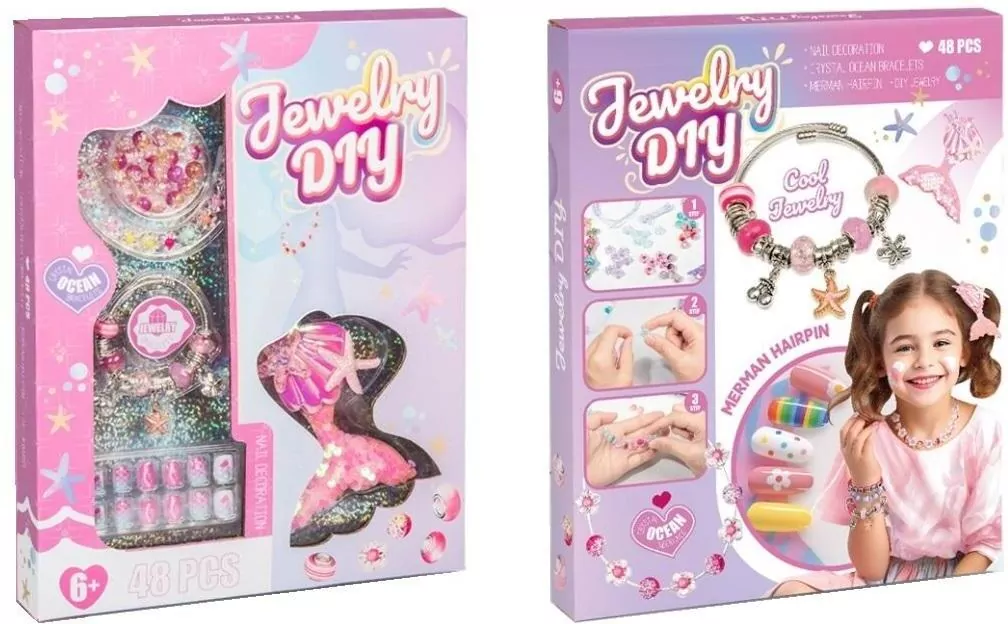 Zestaw do tworzenia bransoletek 48el - tantis.pl