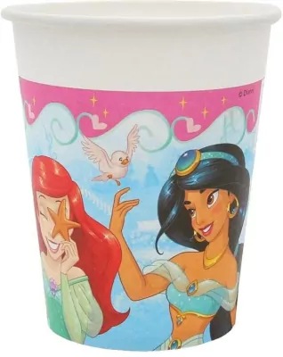 Kubeczki papierowe Princess Live Story 200ml