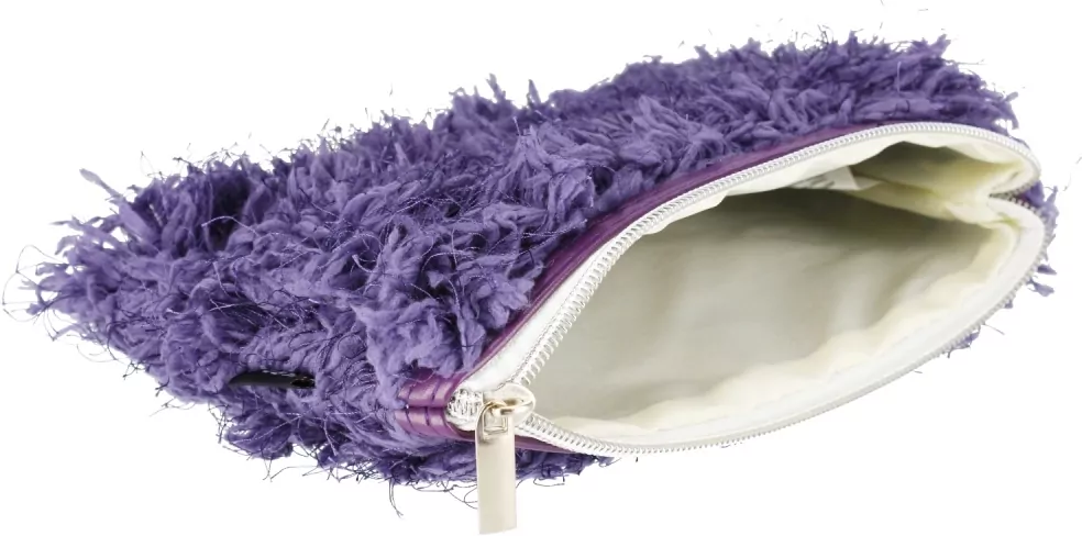 Piórnik saszetka pluszowa Violet Hair - tantis.pl