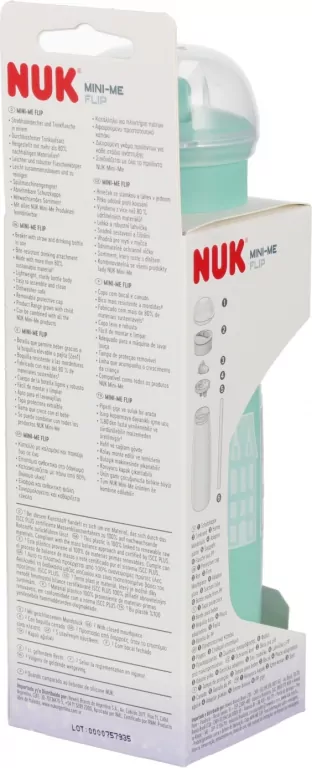 NUK. Mini-Me. Kubek ze słomką 450ml. 12 miesięcy. Kraina Lodu - tantis.pl