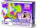 Puzzle Edukacyjne 260. Mapa Europy - tantis.pl