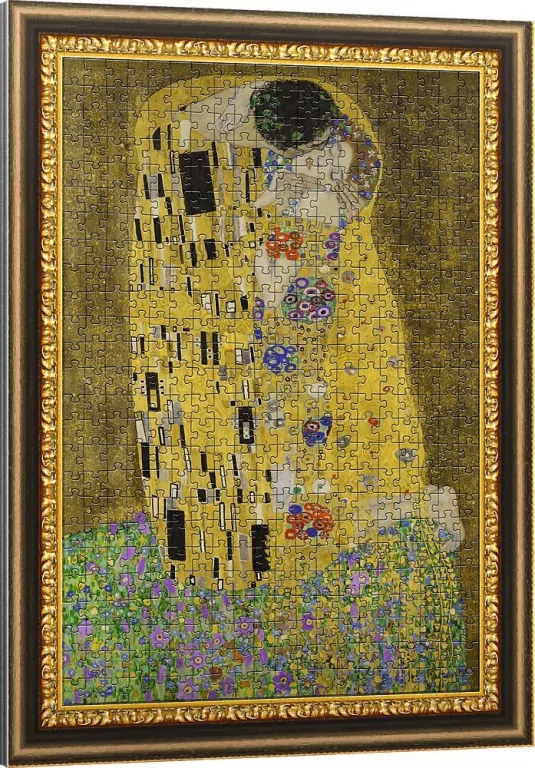 Puzzlorama 500 Pocałunek, Gustav Klimt TREFL - tantis.pl