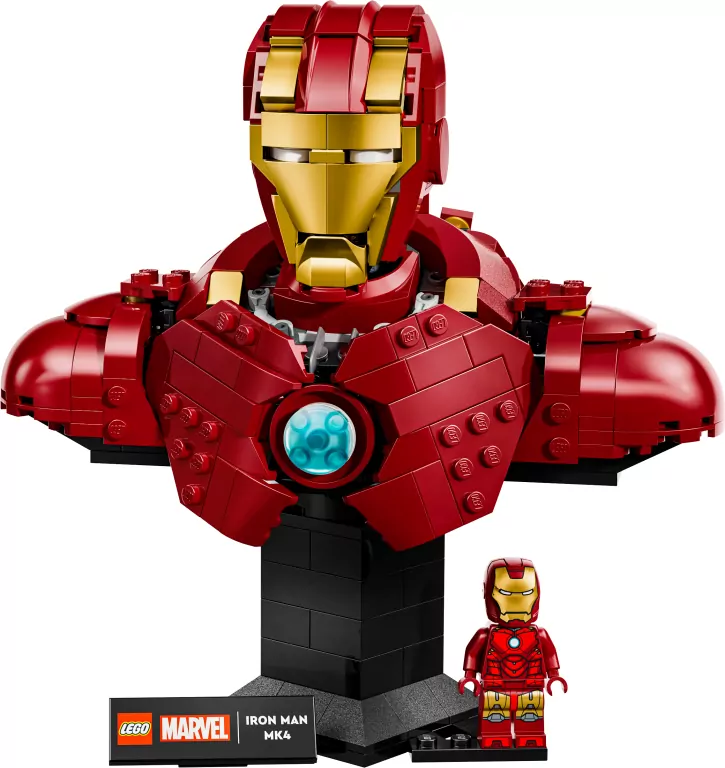 LEGO® Marvel. Popiersie Iron Mana MK4 76327 - tantis.pl