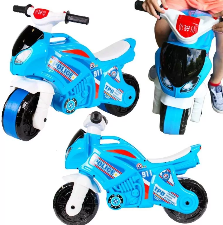 Motocykl, jeździk policyjny - tantis.pl