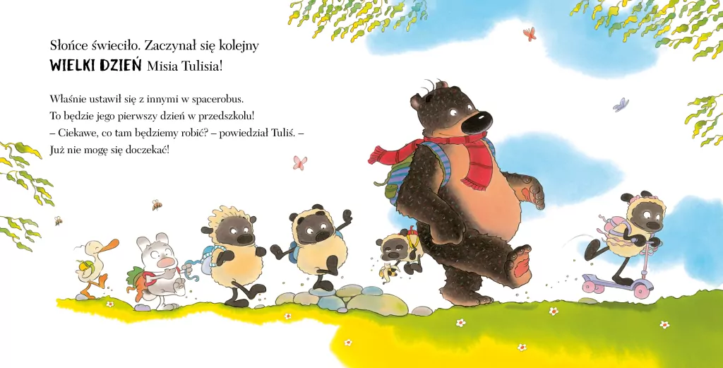 Miś Tuliś idzie do przedszkola - tantis.pl