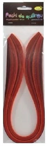 Paski do quillingu 5mmx50cm. Czerwone - tantis.pl