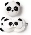 Poduszka podróżna i maska na oczy Panda - tantis.pl