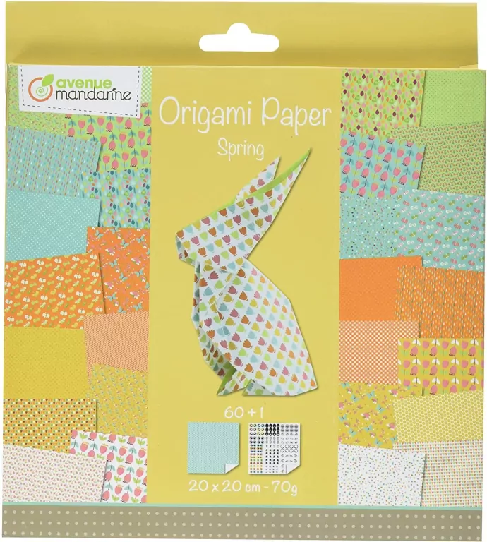 Papier origami 20x20cm. Spring - tantis.pl
