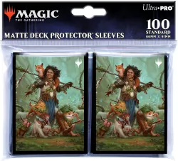 Ultra-Pro: Magic the Gathering - Wilds of Eldraine - Sleeves - Ellivere of the Wild Court (100)