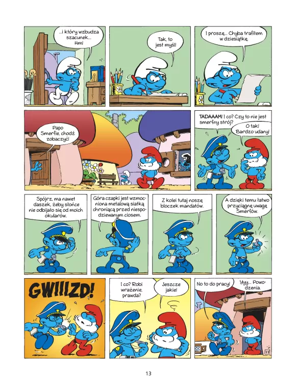 Smerfolicjanci. Tom 30 - tantis.pl