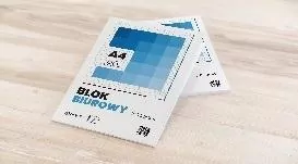 Blok biurowy A6/100K kratka MIX - tantis.pl