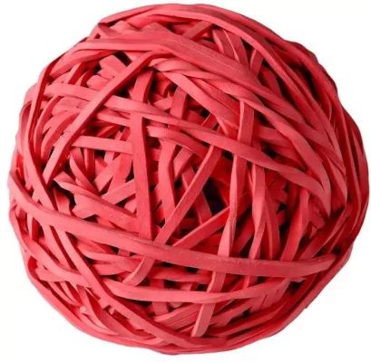 Gumka recepturka 100g czerwona D.RECT