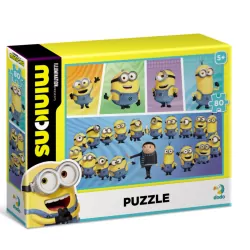 Minionki Puzzle 80