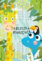 Dwustronna plansza/ściąga A4 Żyrafa - tantis.pl
