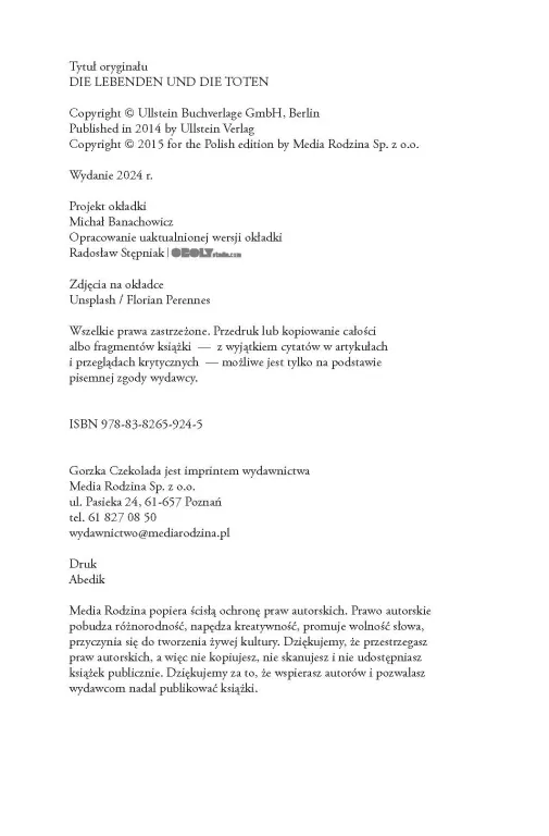 Żywi i umarli - tantis.pl