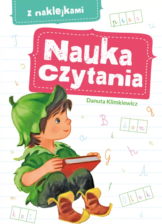 Nauka czytania. Z naklejkami - tantis.pl