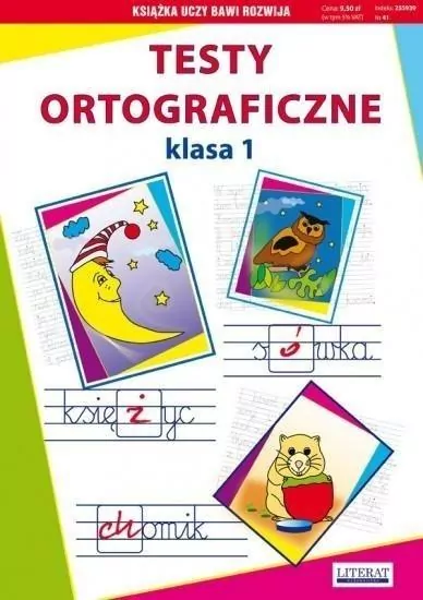 Testy ortograficzne. Klasa 1 - tantis.pl