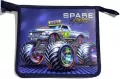 Teczka-torba A5+ zapinana na zamek Monster Truck - tantis.pl