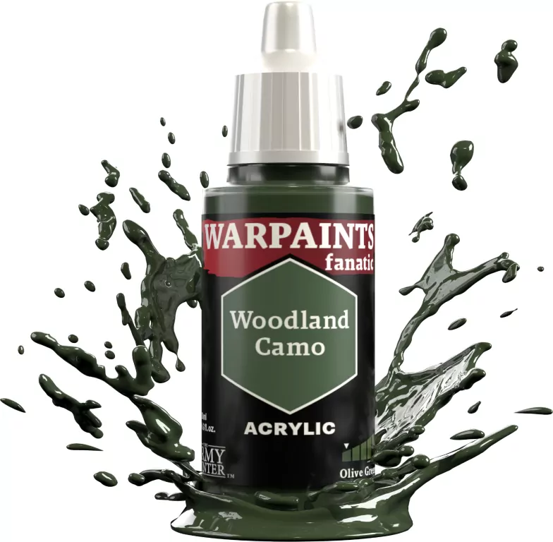 The Army Painter: Warpaints - Fanatic - Woodland Camo - tantis.pl