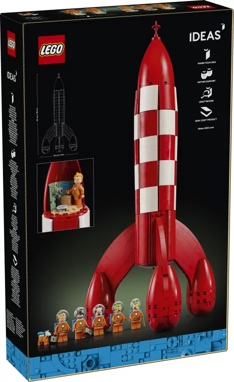 LEGO® Tintin® i rakieta na Księżyc 21367 - tantis.pl