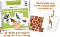 Montessori. Zwierzęta tu i tam. Karty sensoryczne - tantis.pl