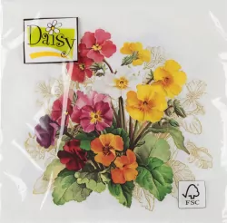 SERWETKA PAP 3W 330X330 KWIATY 09701 PM OP