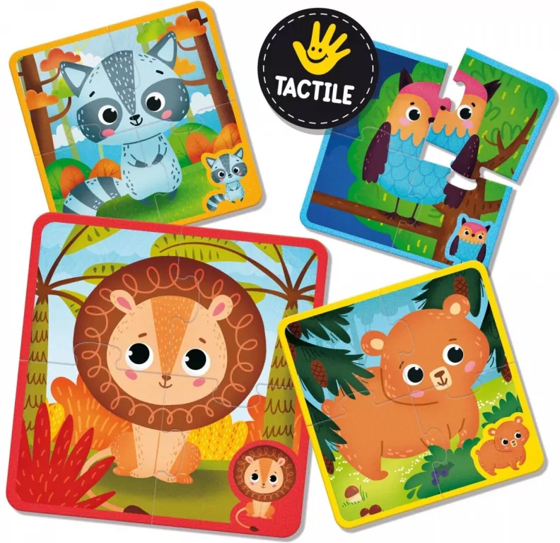 Puzzle Touch Montessori baby - tantis.pl