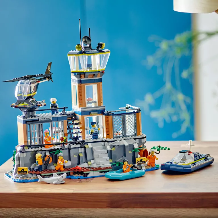 LEGO® City. Policja z Więziennej Wyspy 60419 - tantis.pl
