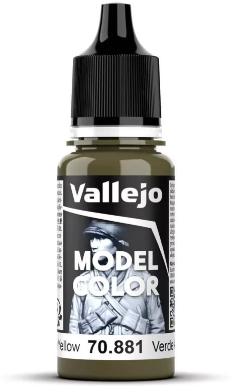 Vallejo: 70.881 - Model Color - Green Yellow (18 ml) - tantis.pl