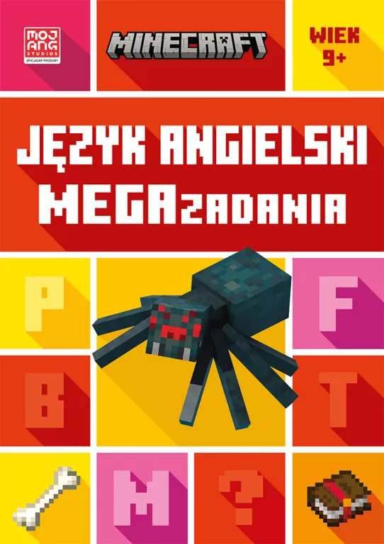 Język angielski. Megazadania 9+ Minecraft - tantis.pl
