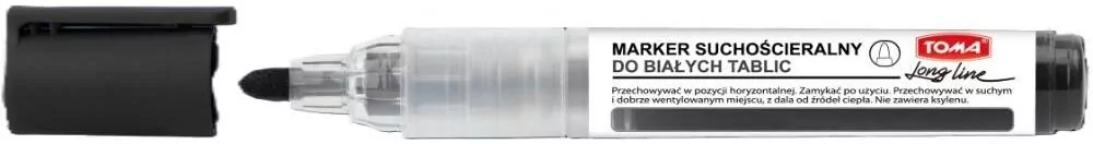 Marker suchościeralny LongLine czarny - tantis.pl