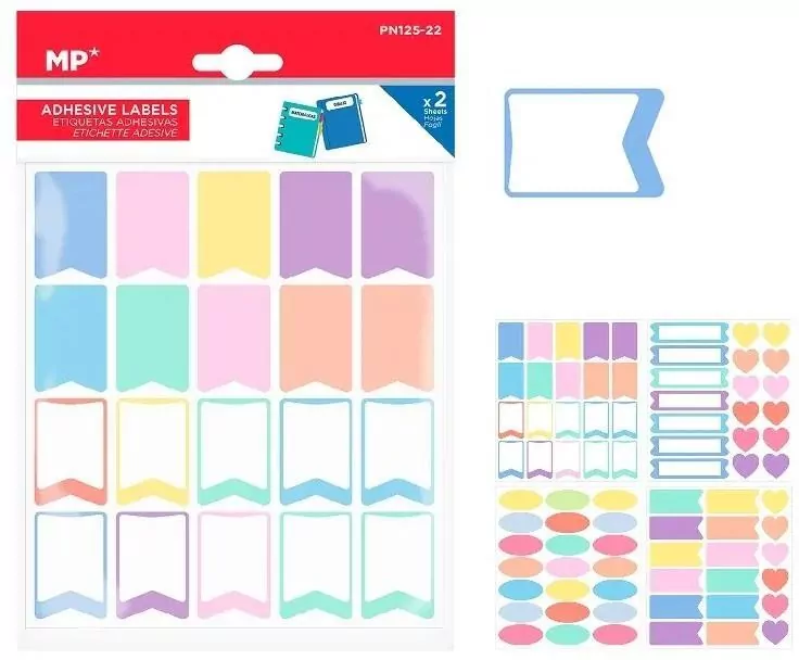 Naklejki imienne 2 arkusze - tantis.pl