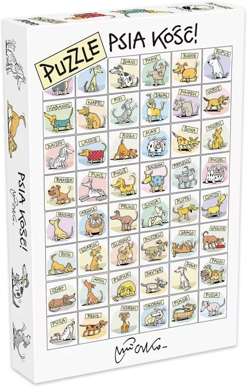 Puzzle 1000 Psia kość! - tantis.pl