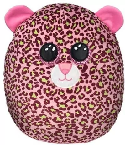 Różowy leopard 30cm. TY Squish-a-Boos LAINEY - tantis.pl