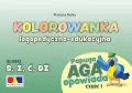 Kolorowanka Papuga Aga opowiada. Część 1 - Ś, Ź, Ć, DŹ - tantis.pl