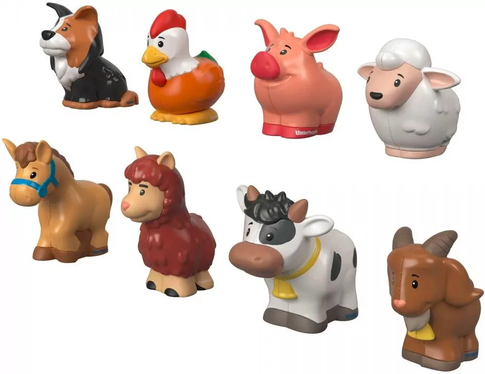 Little People. Zestaw zwierzątek, 8 sztuk - tantis.pl