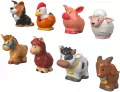 Little People. Zestaw zwierzątek, 8 sztuk - tantis.pl