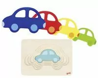Puzzle warstwowe. Samochodzik - tantis.pl