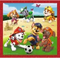 Trefl. Puzzle 3w1. Wesołe pieski. Psi Patrol - tantis.pl