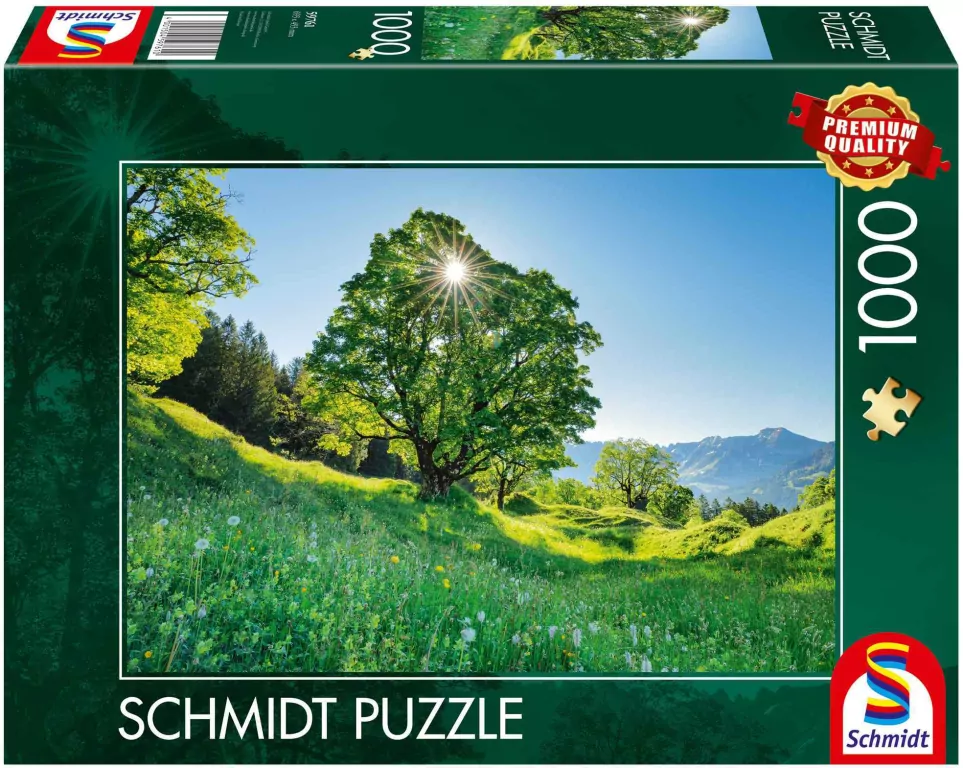 Puzzle 1000 Góra Ahorn, Szwajcaria - tantis.pl
