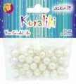 Koraliki plastikowe opalizujące perłowe 10mm 80szt - tantis.pl