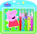 Zestaw markery Peppa + notes +szablon - tantis.pl