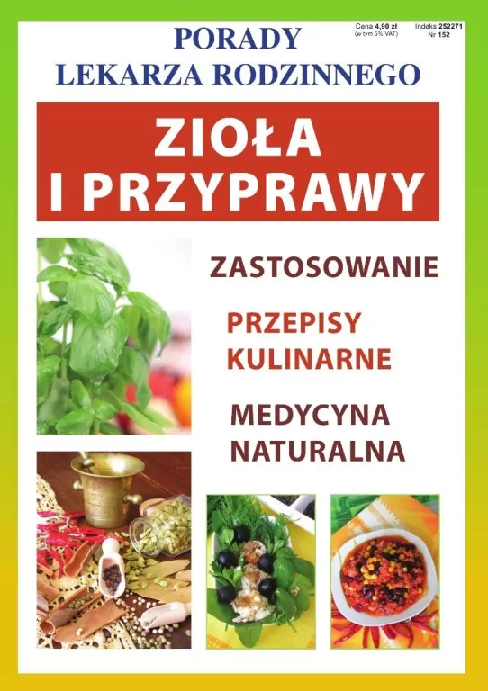 Zioła i przyprawy. Porady Lekarza Rodzinnego - tantis.pl