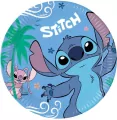 Talerzyki papierowe Stitch & Angel 23cm, 8 sztuk - tantis.pl
