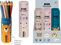 Kredki ołówkowe 24 kolory