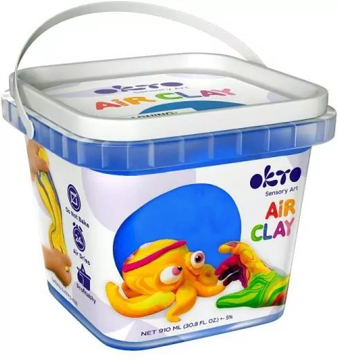 Zestaw lekkiej powietrznej ciastoliny nieb 910ml - tantis.pl