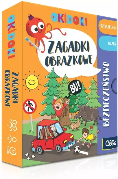Zagadki obrazkowe Bezpieczeństwo OKIDOKI - tantis.pl