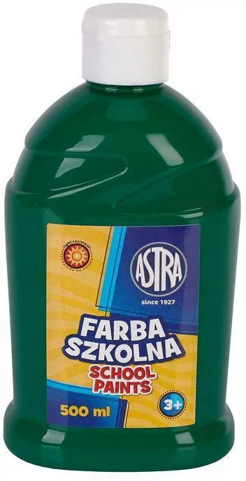 Farba plakatowa ciemno-zielony 0,5 L - tantis.pl