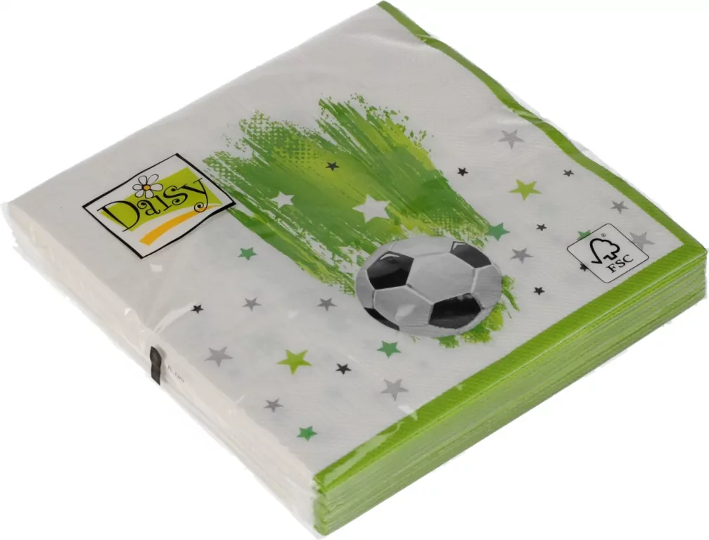 SERWETKA PAP 3W 330X330 PILKA DAISY PM OP - tantis.pl